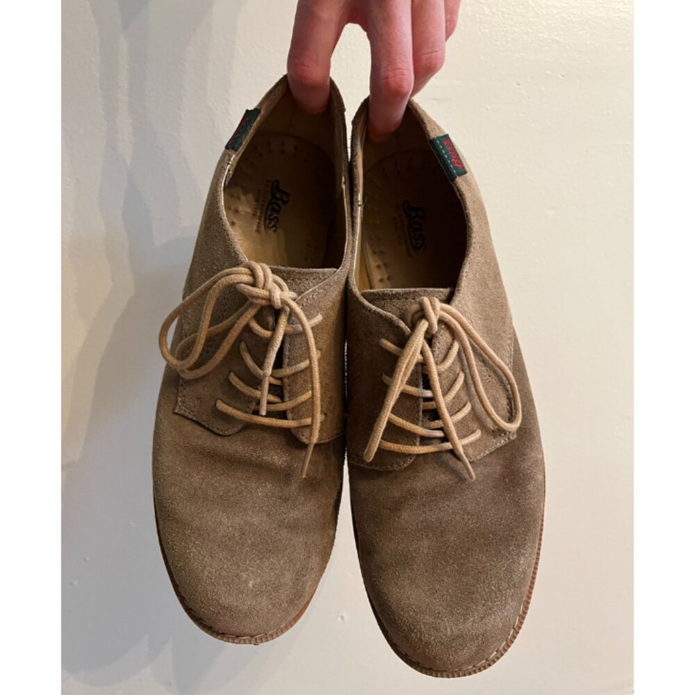 Suede Oxford shoes - Child size 6M (or fits Women's size 8)